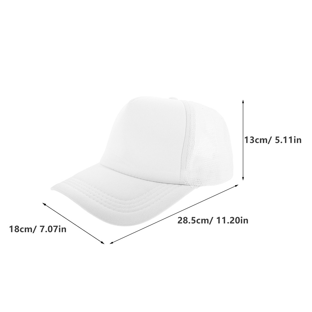 5 Adet Boş Fileli Beyzbol Şapk - Hat Sublimation Blank incelemesi ve fiyatı
